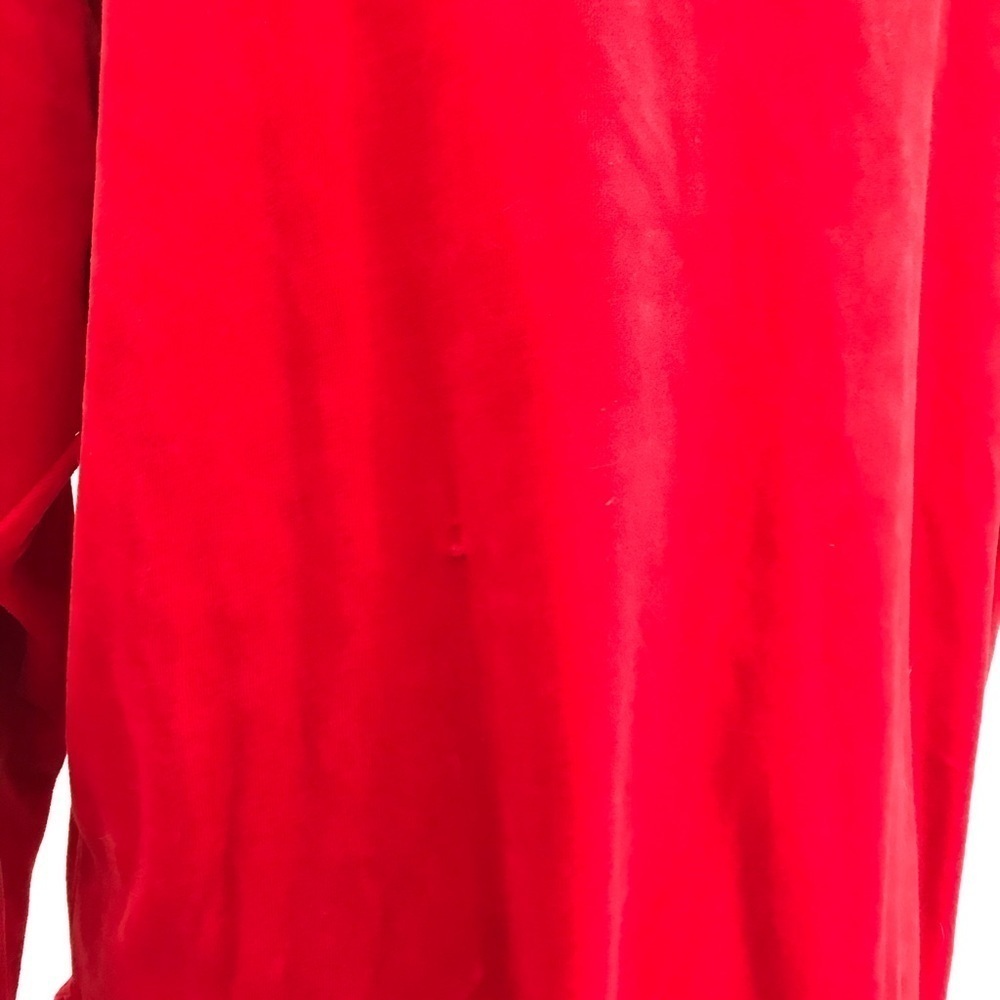 Red Velvet Top - Picture 4 of 5